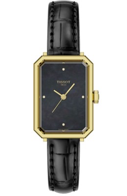 TISSOT SRV Black Leather Strap T1601103612600 TISSOT SRV Black Leather Strap T1601103612600