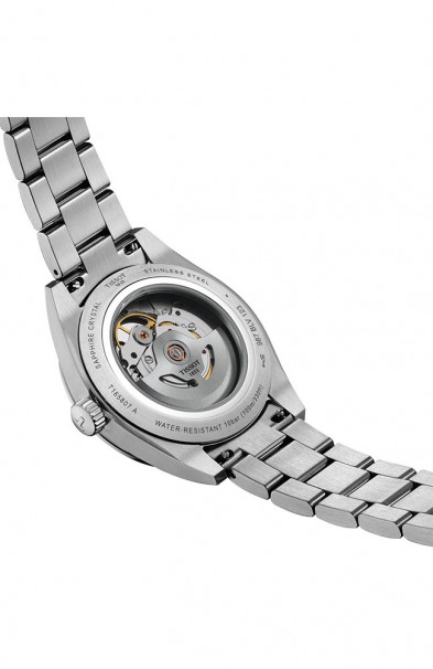 TISSOT Gentleman 38mm Powermatic 80 Stainless Steel Bracelet T1658071104100 