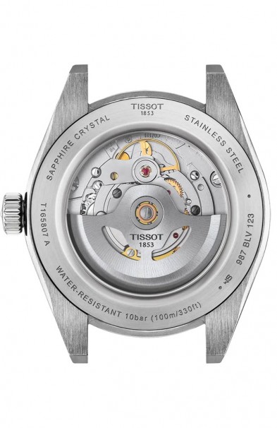 TISSOT Gentleman 38mm Powermatic 80 Stainless Steel Bracelet T1658071109100 