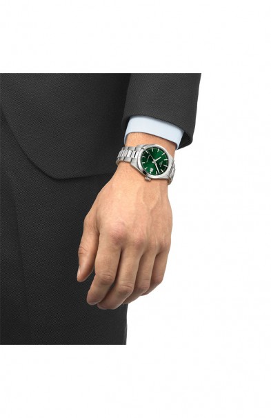 TISSOT Gentleman 38mm Powermatic 80 Stainless Steel Bracelet T1658071109100 