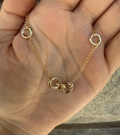 Βραχιόλι Χρυσό 14 Καράτια oro2723 