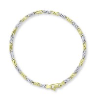 Βραχιόλι-Αλυσίδα Χρυσό 14 Καρατίων oro2986