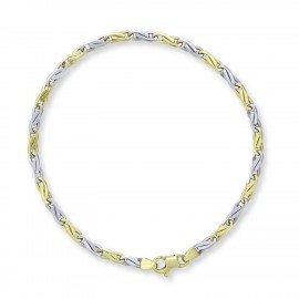 Βραχιόλι-Αλυσίδα Χρυσό 14 Καρατίων oro2986