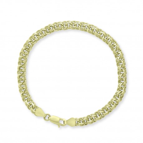 Βραχιόλι-Αλυσίδα Χρυσό 14 Καρατίων oro2987 