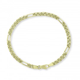 Βραχιόλι-Αλυσίδα Χρυσό 14 Καρατίων oro2990