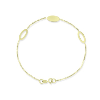 Βραχιόλι Χρυσό 14 Καρατίων oro2956