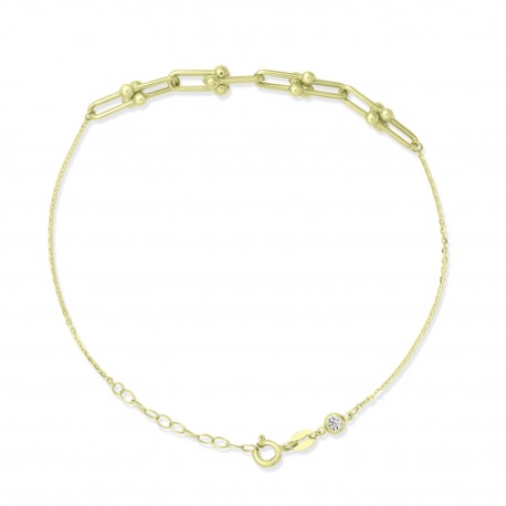 Βραχιόλι Χρυσό 14 Καρατίων oro2982 