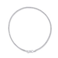 Βραχιόλι Λευκόχρυσο 14 Καρατίων Με Ζιργκόν oro2950