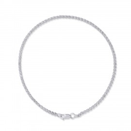 Βραχιόλι Λευκόχρυσο 14 Καρατίων Με Ζιργκόν oro2950