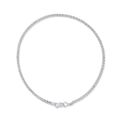 Βραχιόλι Λευκόχρυσο 14 Καρατίων Με Ζιργκόν oro2950