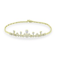 Βραχιόλι Χρυσό 14 Καρατίων Με Ζιργκόν oro2898